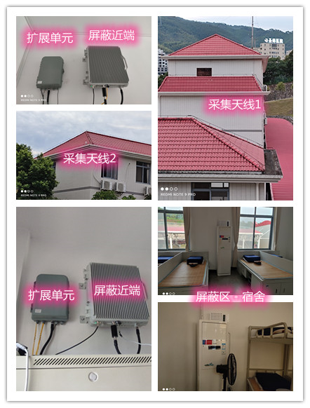  龙江某武警部队宿舍屏蔽案例（数字信令级）